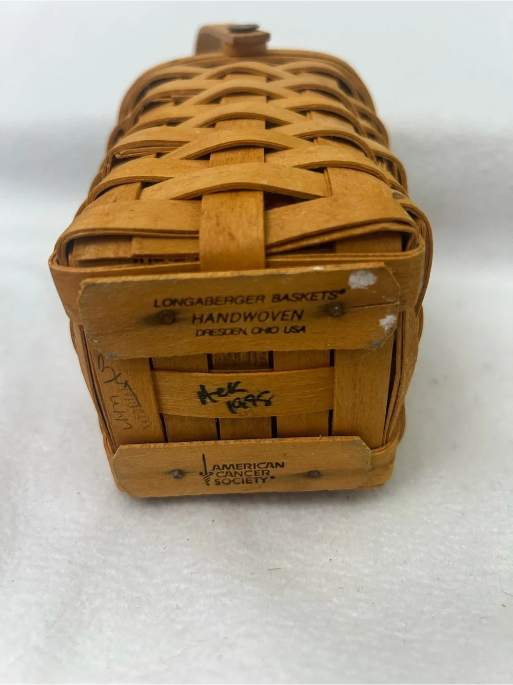 Longaberger woven basket